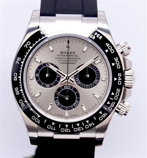 rolex bicolor daytona|Rolex daytona 18k white gold.